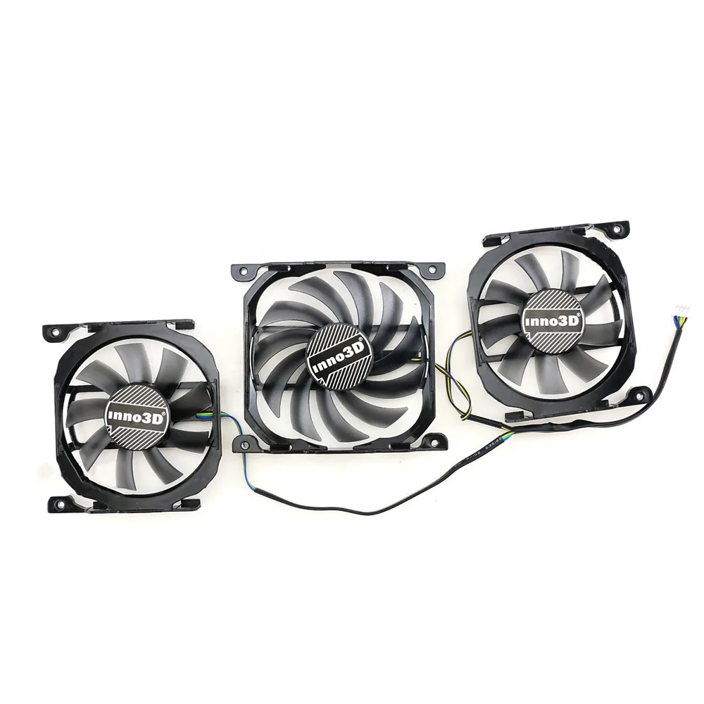 3 шт. игровой вентилятор для видеокарты GTX980ti 980 780ti 780 | Электроника