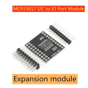

MCP23017 Serial Interface Module IIC I2C SPI MCP23S17 Bidirectional 16-Bit I/O Expander Pins 10Mhz Serial Interface Module