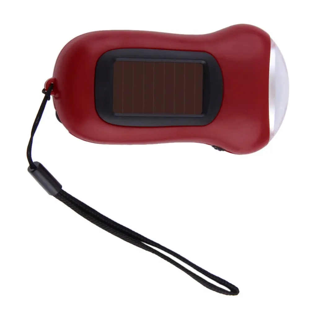ABS plastic Mini Portable Hand Crank Dynamo 3 LED Solar Powered Flashlight Camping Torch
ABS plastic Mini Portable Hand Crank Dynamo 3 LED Solar Powered Flashlight Camping Torch