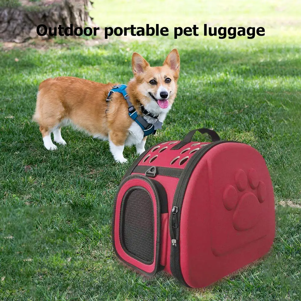 Outdoor Pet Dog Carrier Bag For Dogs Cat Folding Cage Collapsible Crate Handbag Plastic Carrying Bags Carrying Bag Pet Supplies Outdoor Pet Dog Carrier Bag For Dogs Cat Folding Cage Collapsible Crate Handbag Plastic Carrying Bags Carrying Bag Pet Supplies