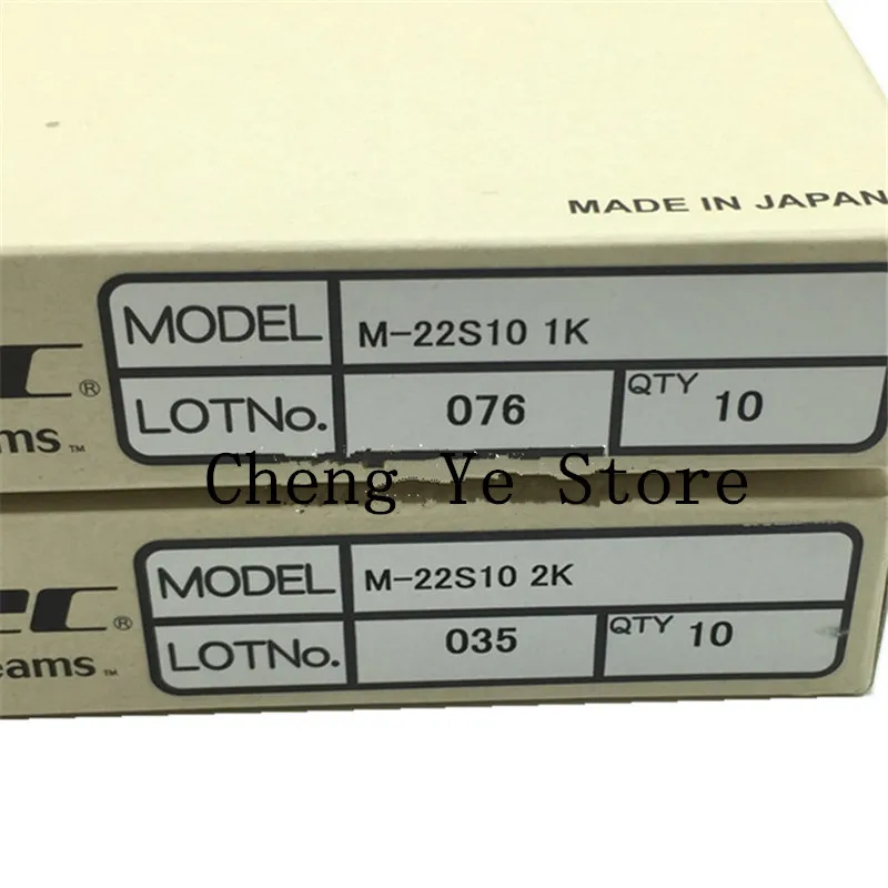 NEW NIDEC COPAL M22S10 1K 2K 0.2% multi-turn wirewound potentiometer Silver Label printer potentiometer 10 laps