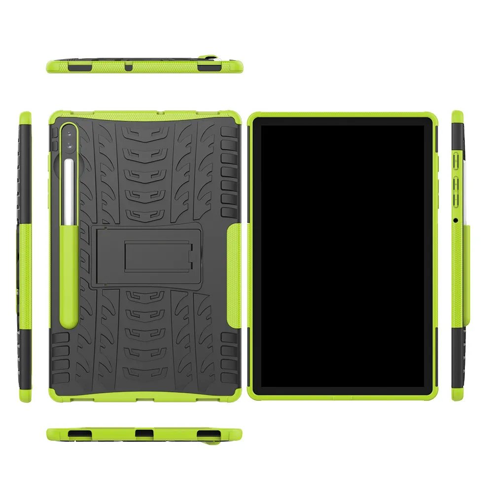 For Samsung Galaxy Tab S6 10.5 2019 SM-T865 SM-T860 Tablet Case With stand Rugged Hybrid Case Cover 1031#C