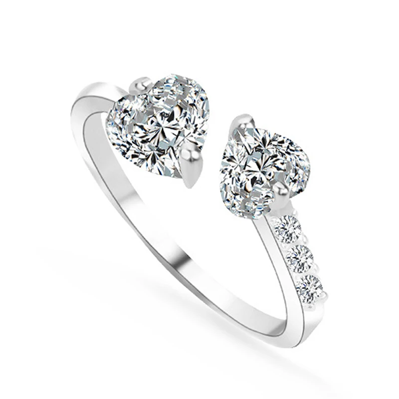 New Fashion Women Charming Open Rings For Girl Wedding Adjustable Knuckle Finger Jewelry Anillos Mujer | Украшения и аксессуары