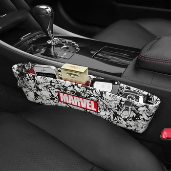 

1PC Car Seat Gap Storage Box Seat Gap Pocket Car Interior Organizer Cartoon Storage Box Seat Crevice Storage Bag Car Accessories