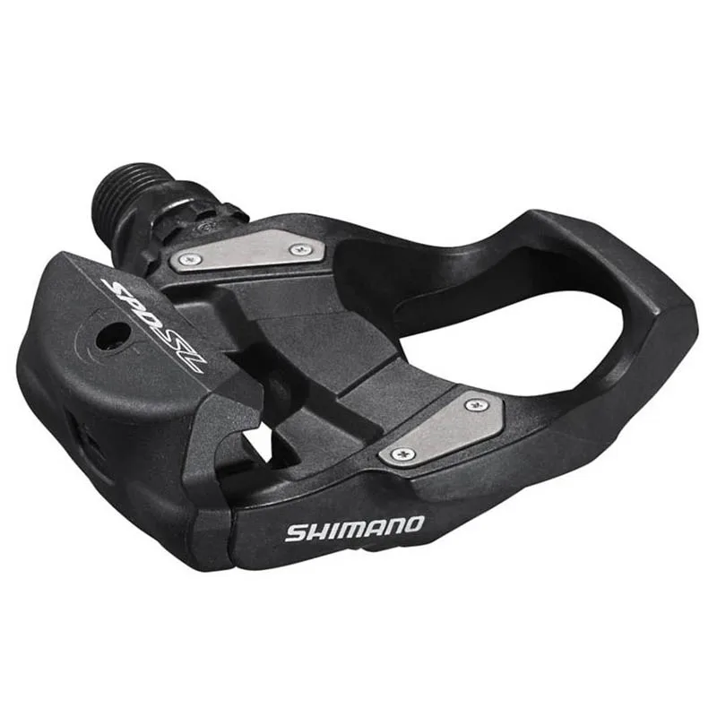 Оригинальные педали Shimano, SPD-SL, PD-RS500, черные педали для шоссейного велосипеда, велосипедные педали, самофиксирующиеся педали