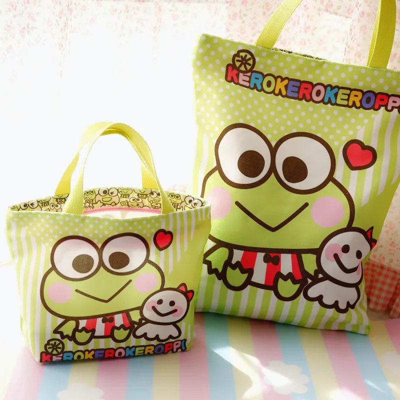 Мультфильм «Hello Kitty» Мелодия Cinnamoroll pompurin собака холст женская сумка-шоппер Детская сумка через плечо Ланч сумка экологически чистая сумка сумочка - Цвет: 6