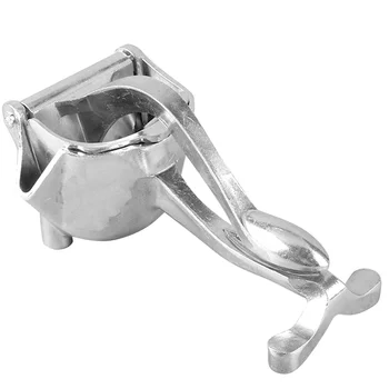 

Mini Handheld Fruit Juicer Portable Machine Squeezes Juicer Aluminum Alloy Manual Juicer Kitchen Household Fruit Juicer (Silver)