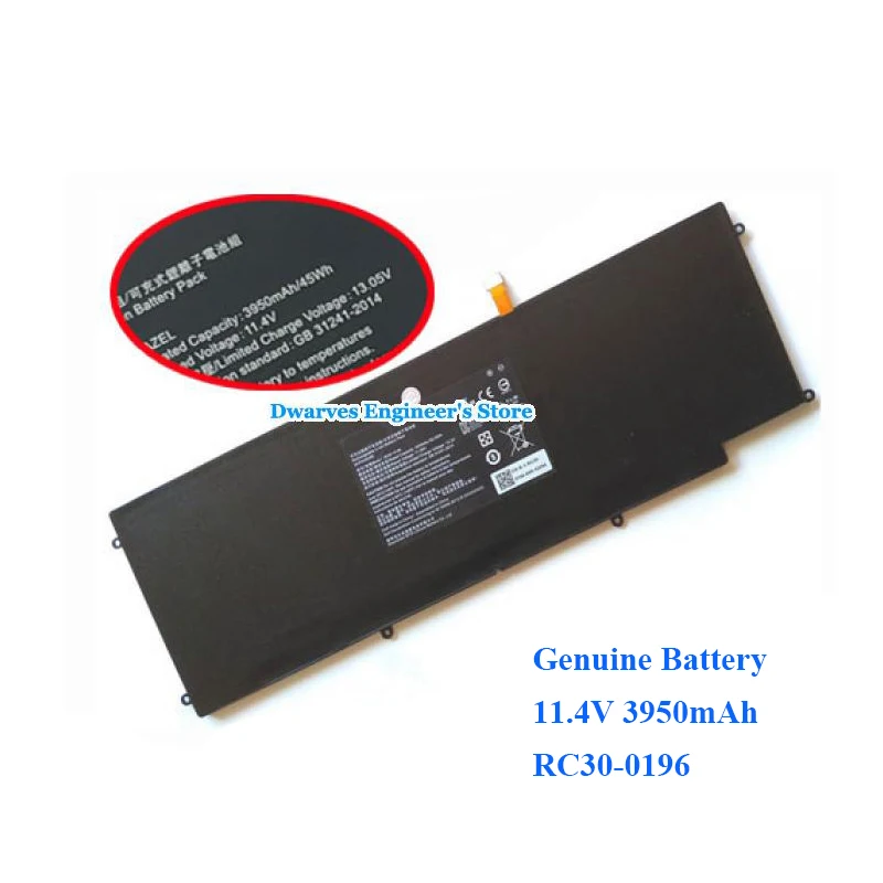 Bateria do Laptop Rc30-0196 para Razer Genuine Rz09-01682e20 Rz09-02393e31 Rz09-01962e52 Rz09-0196 11.4v 3950mah 45wh Rz09-01962e12 - Imagem 3