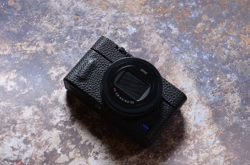 Защитный чехол для камеры Ee нескользящий из натуральной кожи Sony zv1 RX100 III IV V M3 M4 M5 M6
