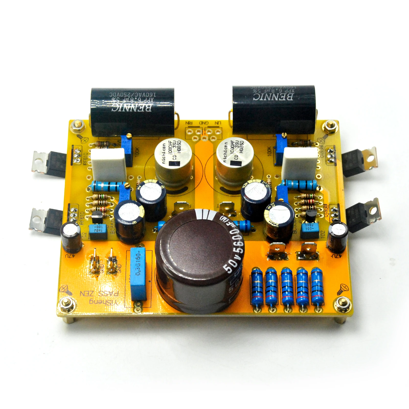PASS ZEN IRF610 FET Single end Class A 5W HIFI Computer Headphone Power AMP Amplifier Finished Board