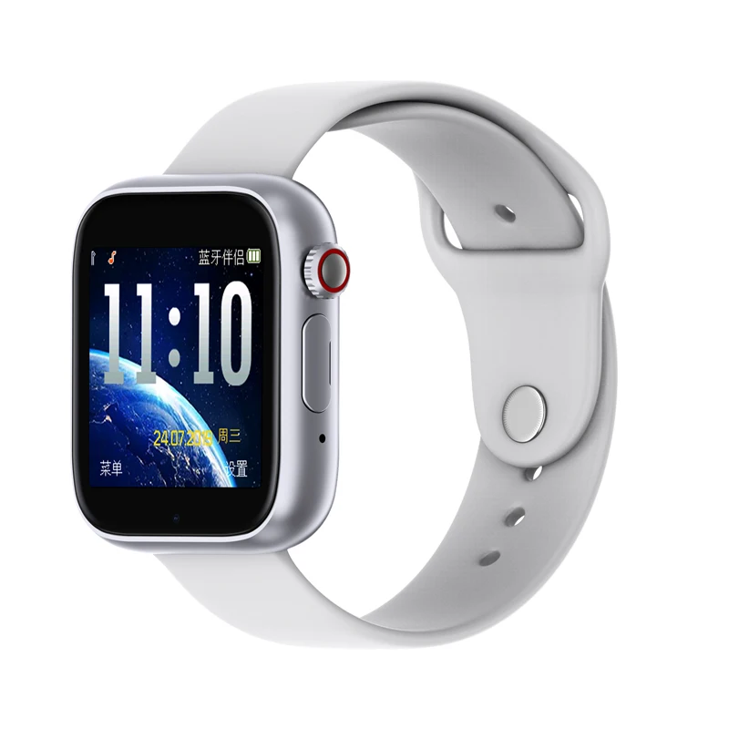 Silver 696 Z6-ZSX Bluetooth Смарт часы Поддержка s Android телефонная сим-карта камера Сенсорный экран Поддержка TF карты часы спортивные часы - Цвет: Silver
