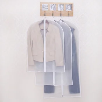 

1Pcs Clothes Dust Cover Home Storage Bag For Garment Suit Dress Clothes Coat Pouch Case Container Organizer Storage Cover