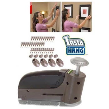 

seamless Convenient Wall Stud Nail Picture Wall Hook Hanging Nail Gun As Seen On Tv Hang Anything In Seconds