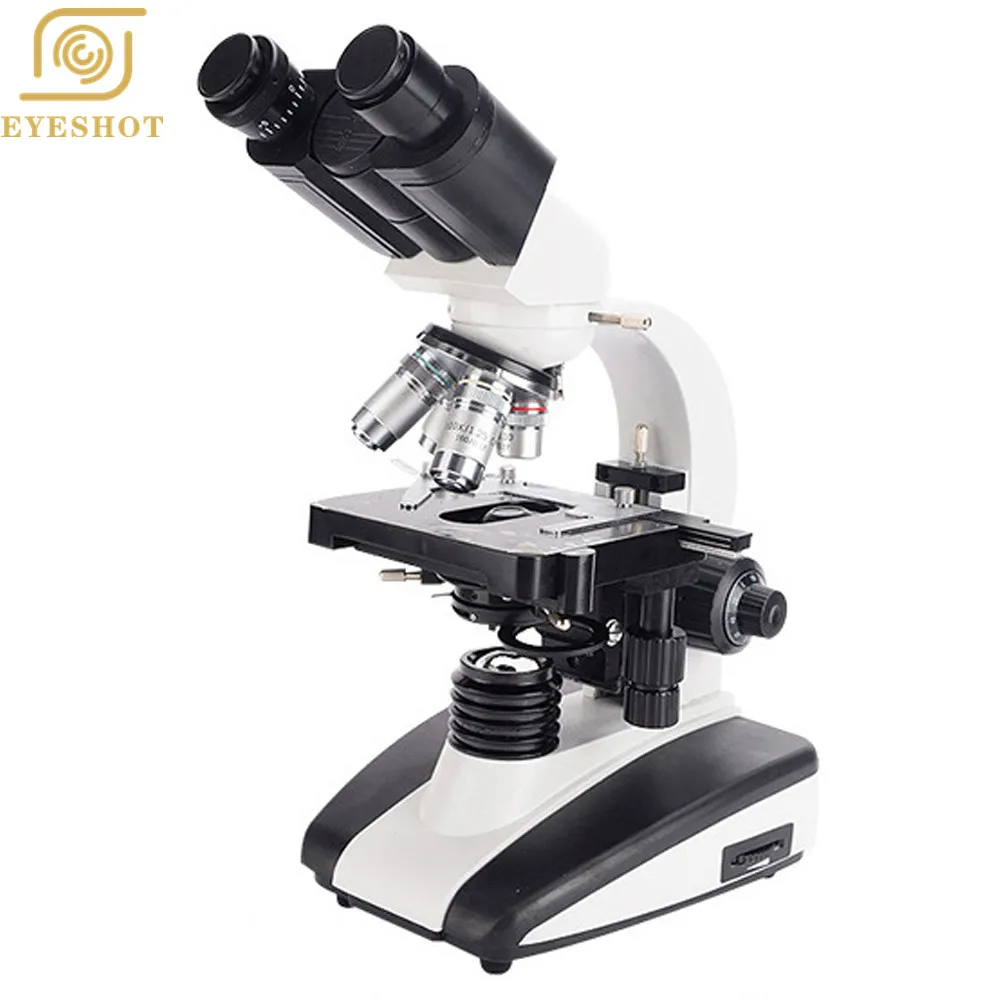 

Quality 40X-2000X Lab LED Binocular Microscope with Double Layer Mechanical Stage LED Illumination, Abbe Condenser For Research