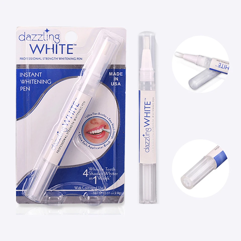 

Professional Teeth Whitening Pen Bleaching System Tooth Gel Whitener Bleach Remove Stains Remove Stains Oral Hygiene