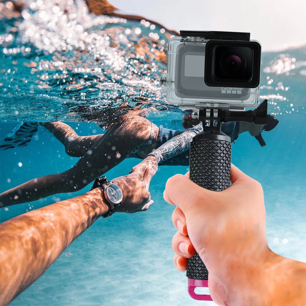 Плавучий Дайвинг стержень для DJI OSMO ACTION GoPro Hero 7 6 5 плавающая палка корпус водонепроницаемый корпус оболочка Спортивная камера аксессуары