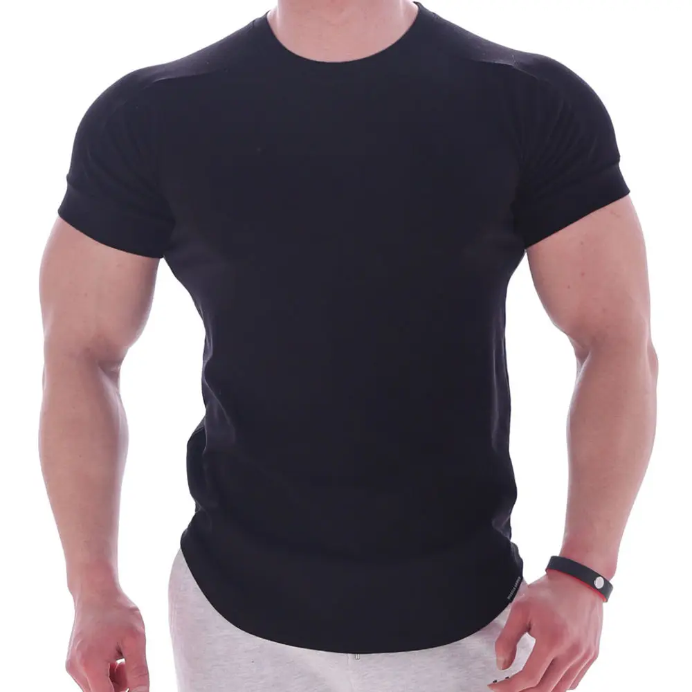 dialekt Gnide Maxim Bodybuilding Clothing Shirt | Bodybuilding Shirts Men | Shirt Men  Bodybuilding Black - T-shirts - Aliexpress