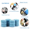 40pcs 1Pc 4L Car Windshield Wiper Glass Washer Auto Solid Cleaner Compact Effervescent Tablets Window