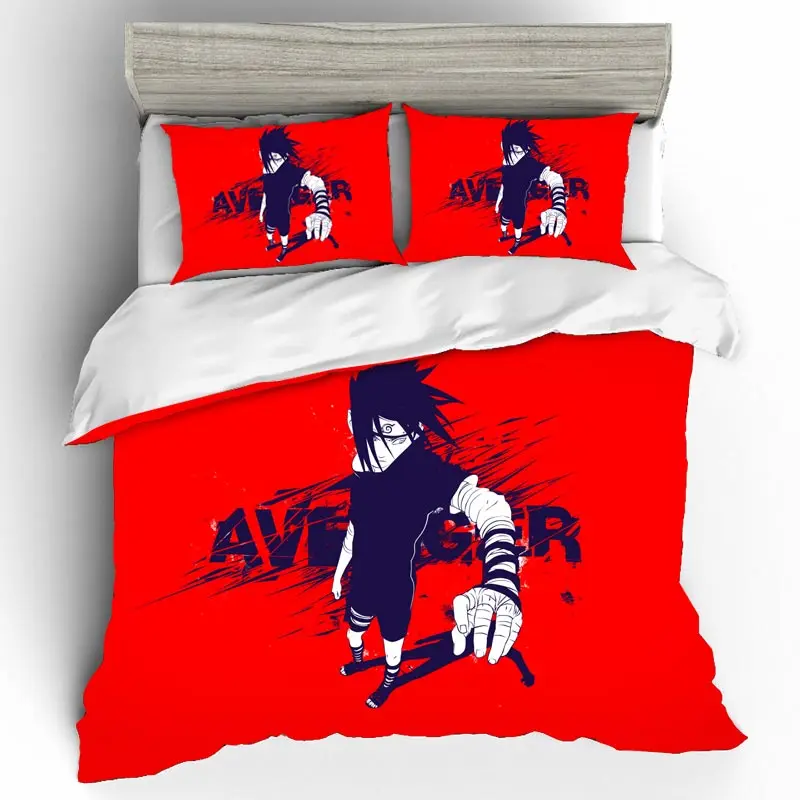 

Home Textiles Bed Linen Set NARUTO Qualified Children Couple 3d Gift King Size Bedding Set Duvets And Linen Sets Bed Linen Cotto