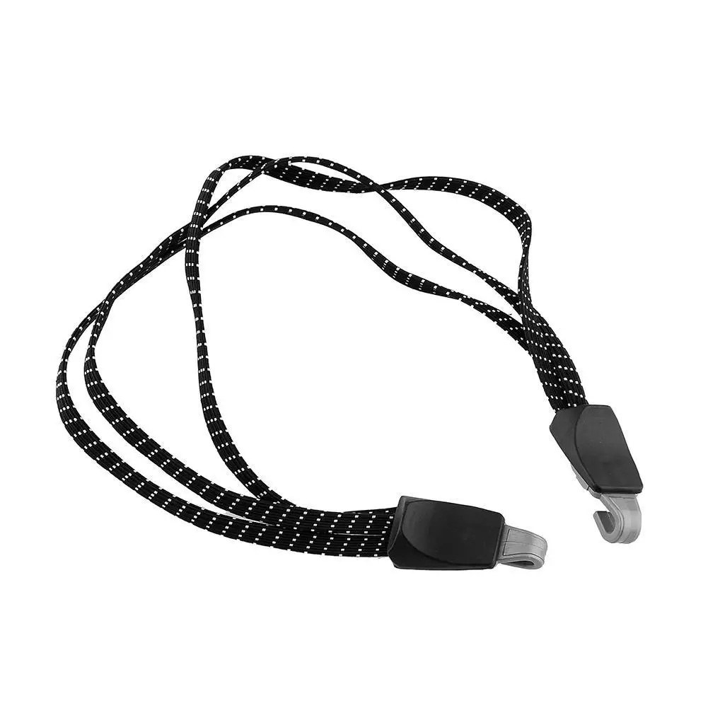 

Bicycle Bike MTB Luggage Rope Bungee Elastic Tie Fixed Band Hook Black 68cm