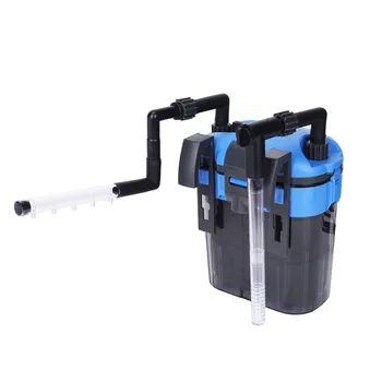 

Ultra-quiet Aquarium External Canister Filter Pump Biochemical Fish Tank Filters Barrel Hanging Transparent Tank Skimmer