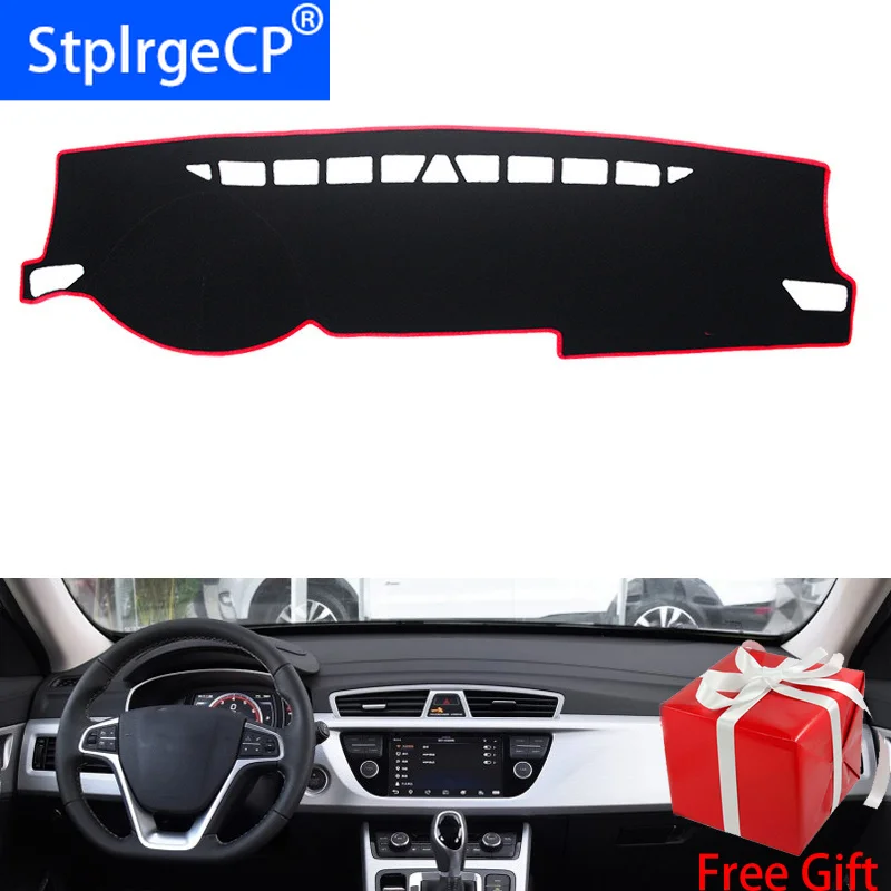 

for GEELY Emgrand X7 Sport 2013-2018 dashboard mat Protective pad Shade Cushion Pad interior sticker car styling accessories