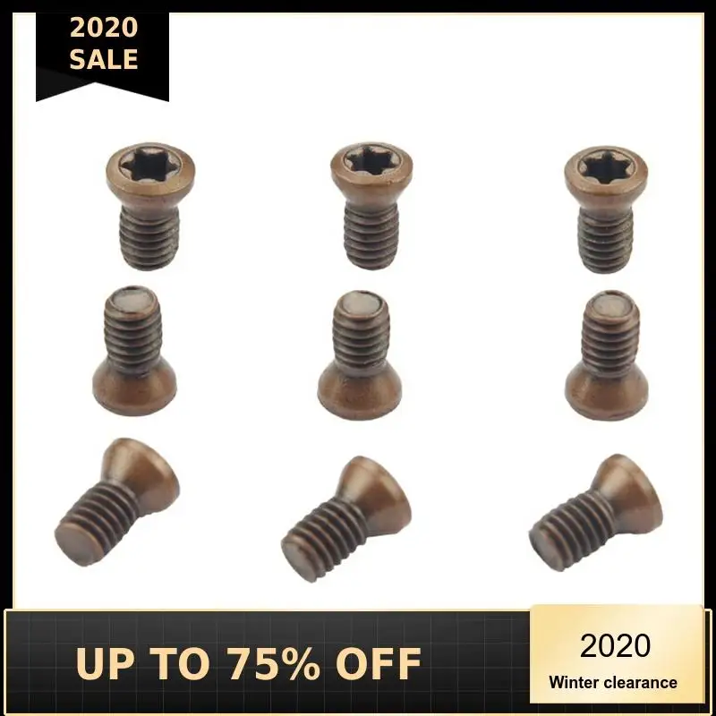 20pcs M1.6 x 4mm Insert Torx Screw for Carbide Inserts Lathe Tool /& Screwdriver