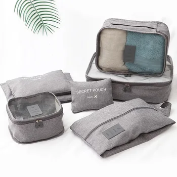 

Packing Cubes For Suitcase Set Travel Luggage Packing Organizer With Shoe Bag And Toiletry Bags For Storage Clothes Underwear