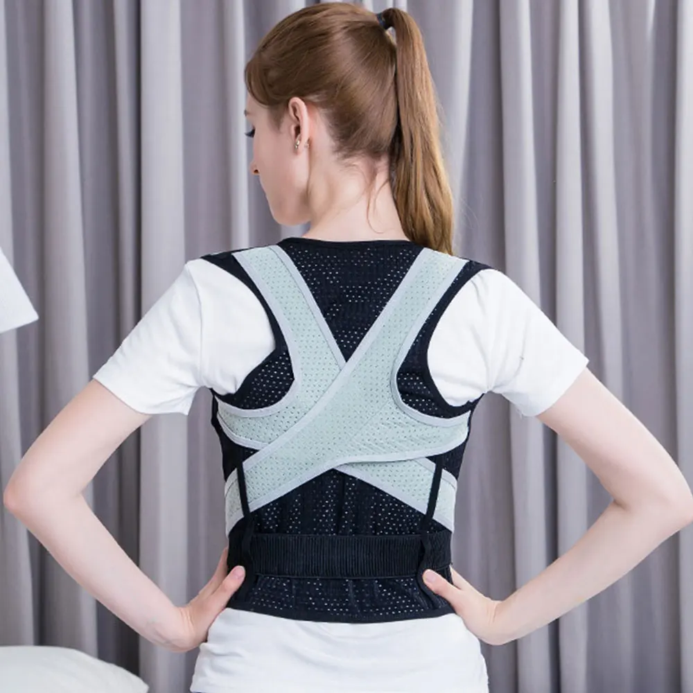3XL дышащий Невидимый Корректор осанки бандаж для женщин и мужчин плечевой пояс для коррекции осанки осанка Сидящая Студенческая детская