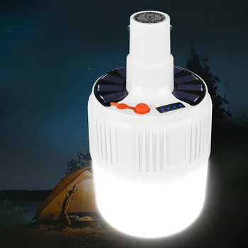 

LED 5 Modes Emergency Light Rechargeable Bulb Dimmable LED Light Bulb With Hook For Home Emergency Hiking Camping Night Work