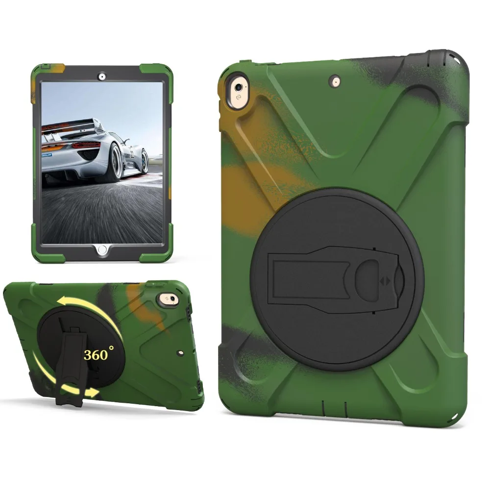 Для Funda ipad Pro 10,5 чехол для Coque Apple ipad Pro 10,5 чехол Защитный PC+ силиконовый чехол с держателем для ручки