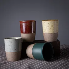 Xícara de café de cerâmica pessoal, xícara de chá de porcelana, utensílios para bebidas de vinho, caneca de água, estilo japonês, atacado, 1/peças