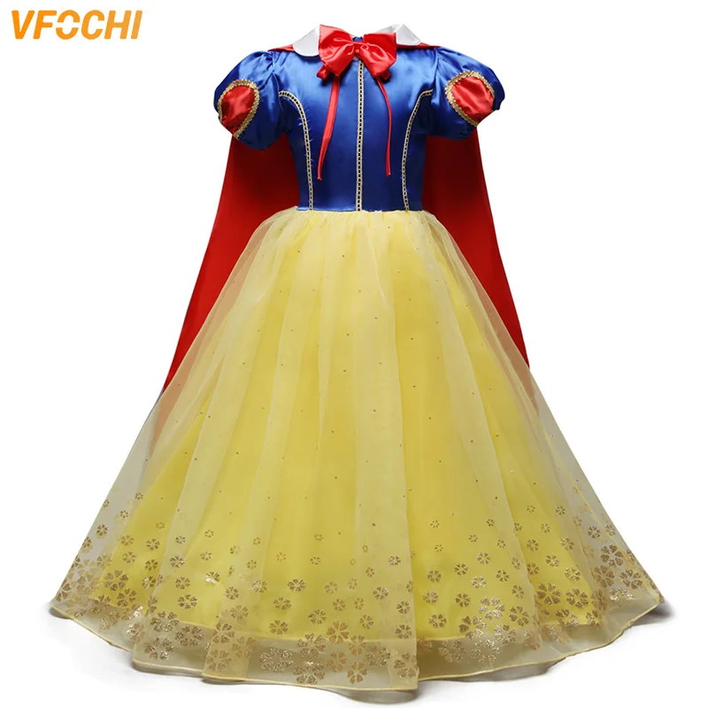 VFOCHI Новая девушка платья принцесса 13 Цвет Анны и Эльзы на Хеллоуин; платье для девочек; платье для маленьких девочек платье для выступлений на сцене костюмы на Хэллоуин для девочек