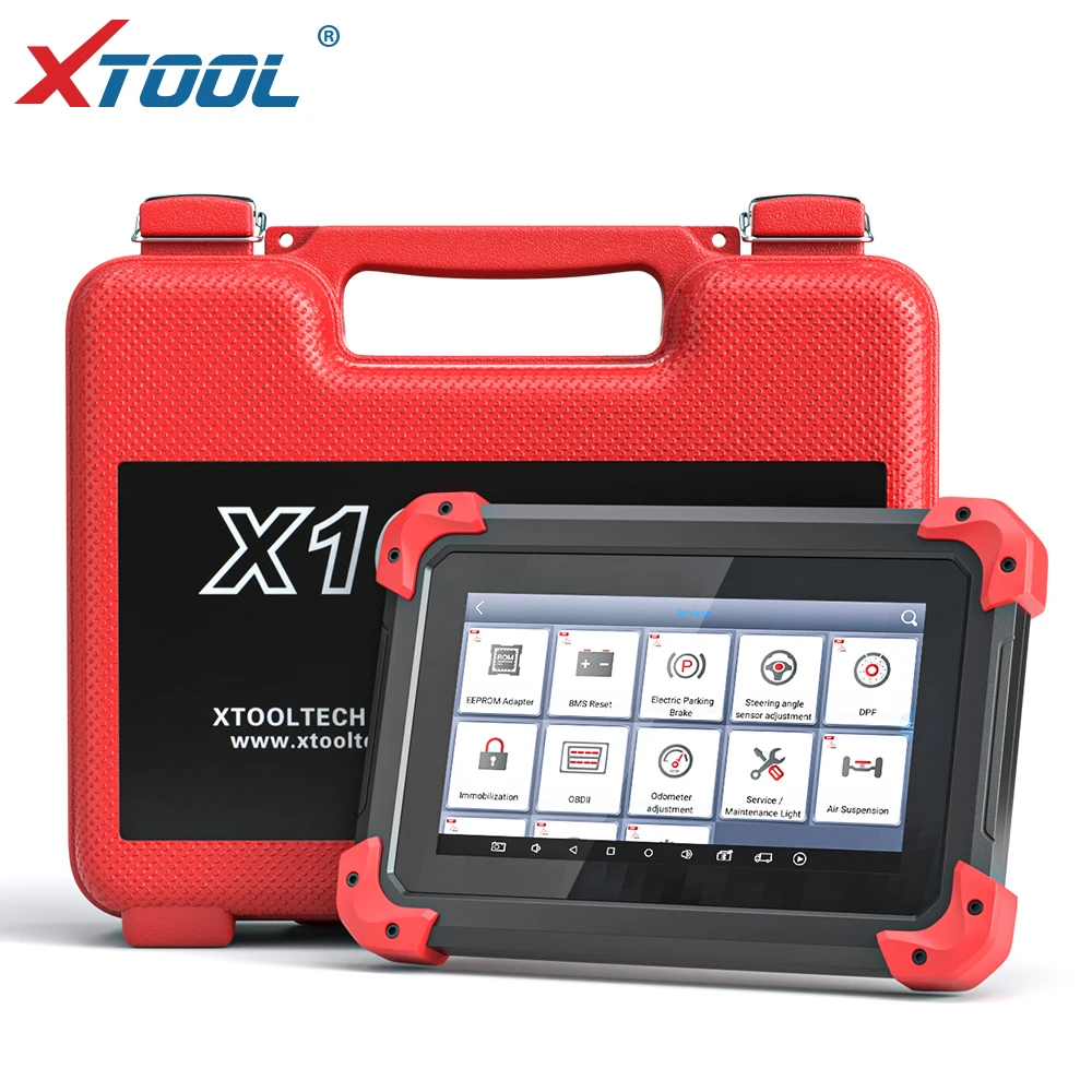 Автомобильный диагностический сканер X100 PAD OBD2 считыватель кодов IMMO EPB DPF BMS сброс