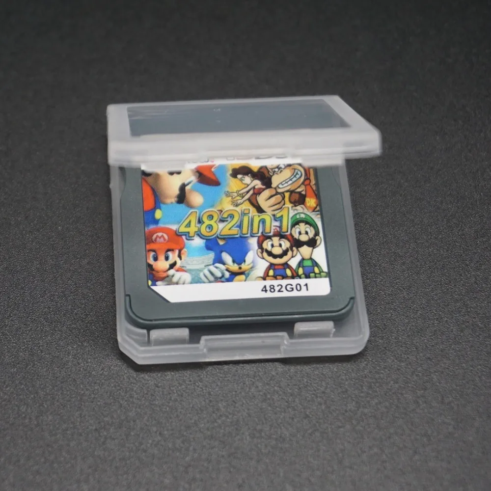 10pcs 482 In 1 Compilations Video Game Cartridge Card Game Console Multi  Cart for Nintend DS ND SL ND Si 3DS 2ds| | - AliExpress