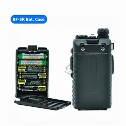 BAOFENG UV-5R battery case Black 31.5 x 80 mm New 6X AAA Extended Battery Case Box For BAOFENG UV-5R 5RA 5RB 5RC 5RD 5RE+