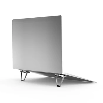 

Mini Portable Invisible Laptop Holder Adjustable Cooling Stand Foldable Multifunctional Holder for Laptop Notebook 1Pair (2pcs)