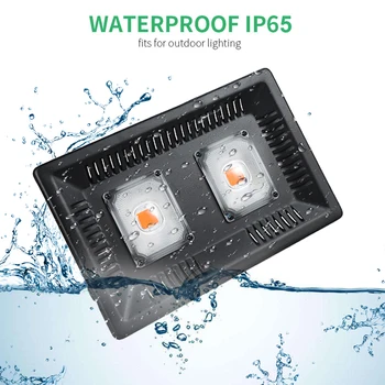 

200/400/600W Waterproof Full Spectrum LED Grow Lights For Veg Plant Growing