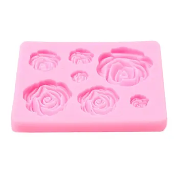 

3D Silicone Mold Rose Shape Cake Mould Mold DIY Home Kitchen Making Candy Biscuits Molds Chocolate Cake Baking Mould Tools