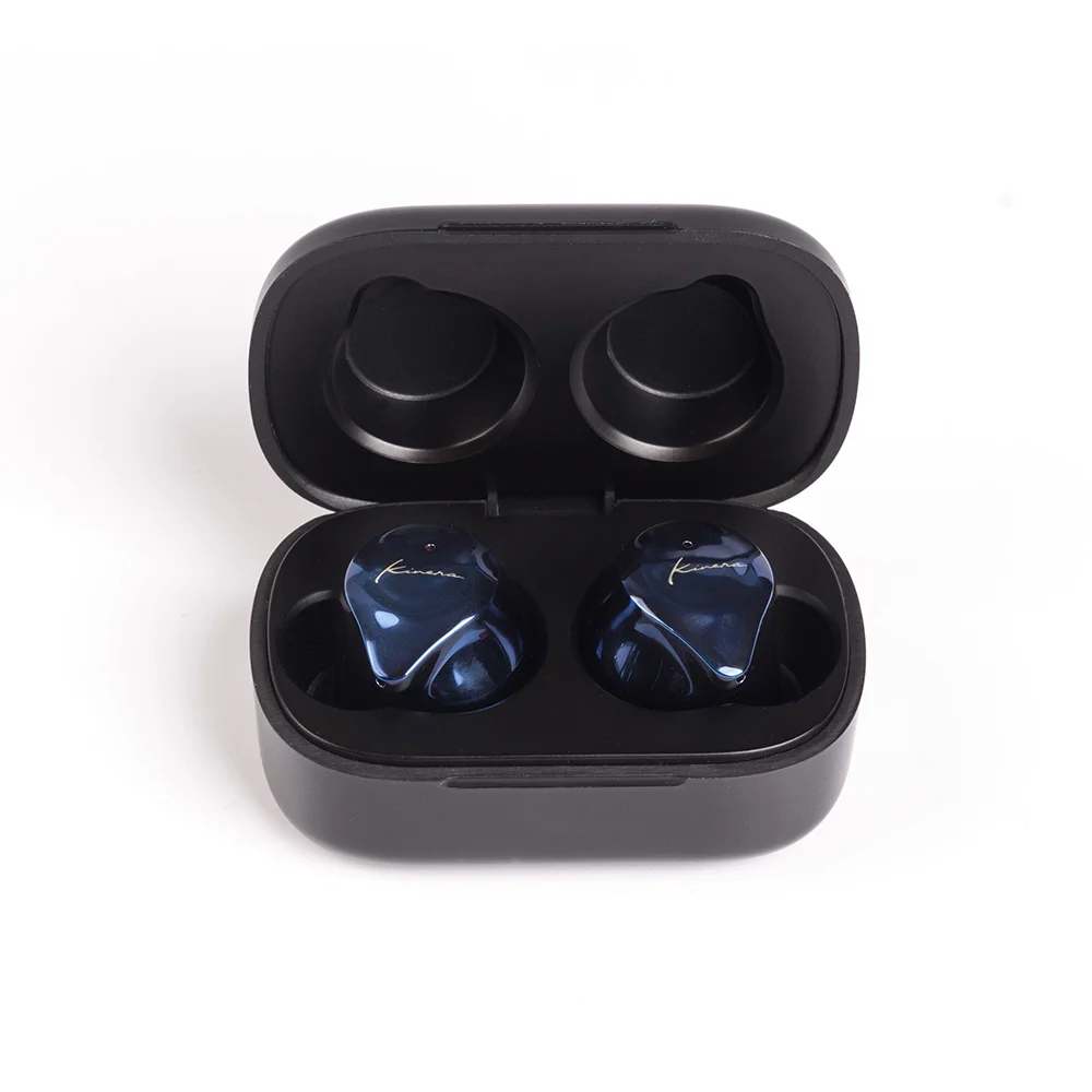 blue KINERA YH623 TWS в ухо монитор наушники беспроводные Bluetooth 5,0 шумоподавление наушники HIFI DJ наушники - Color: blue