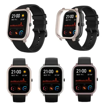 

PC Watch Case Cover Shell Frame Protector Replacement for Huami Amazfit GTS Colorful Silicone Smart Watches Accessories