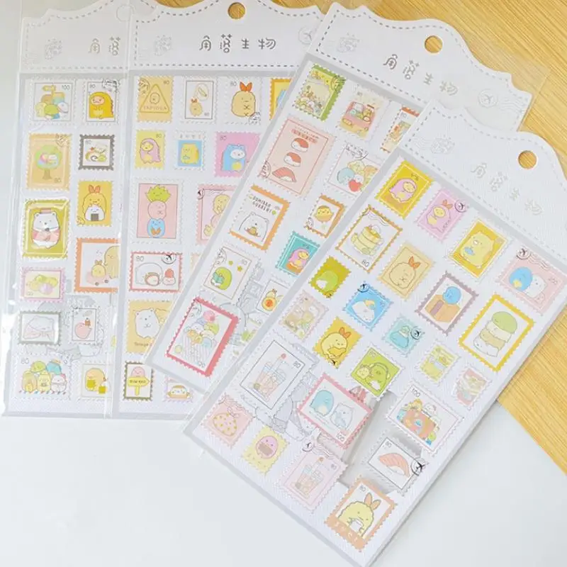 1pc Japanese Cartoon Corner Creature Sumikko PVC Stickers Adhesive DIY Decoration Photo Decor Sticker Toys | Игрушки и хобби