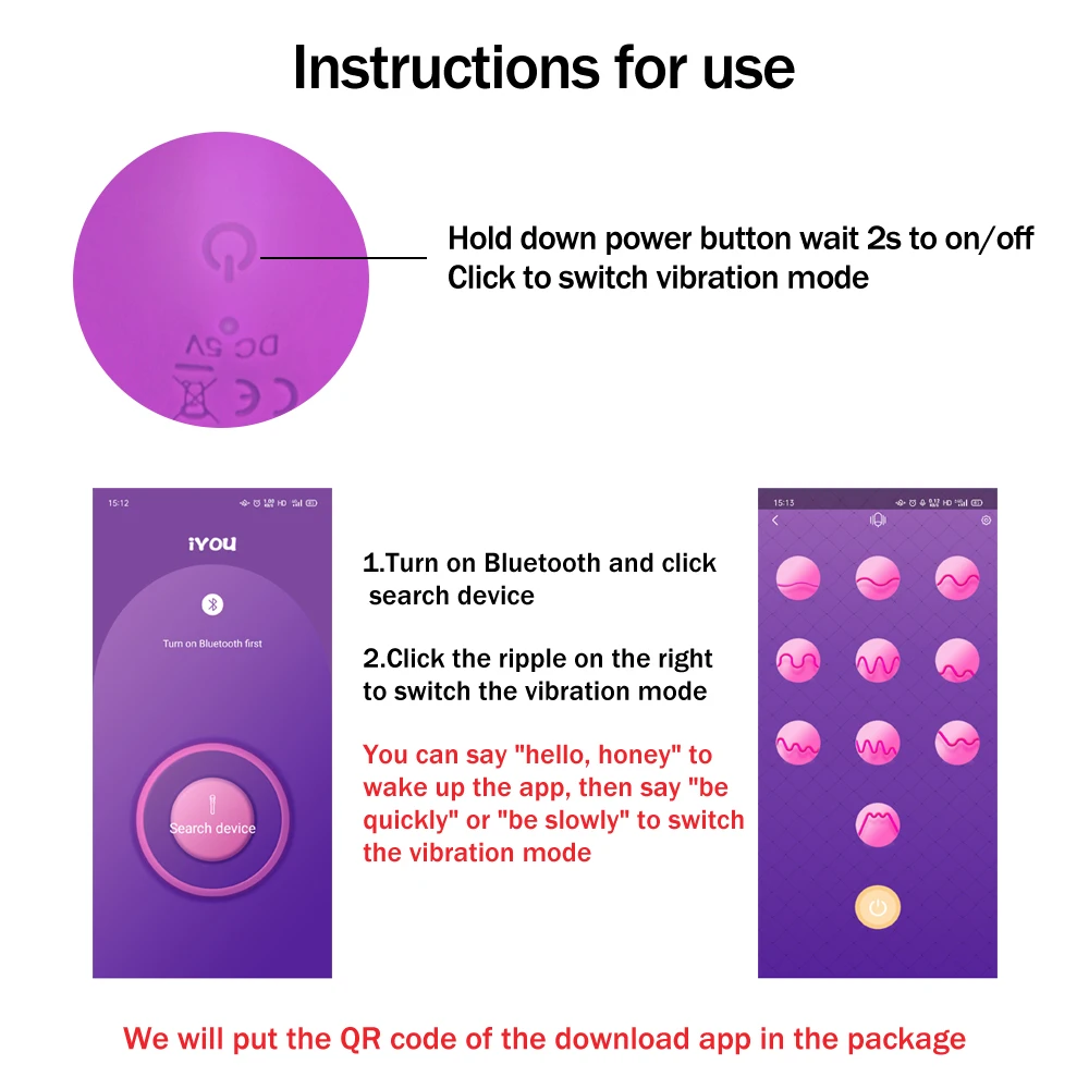 Wearable Butterfly Vibrator With App Control Wireless Panty Toy_voghion.com