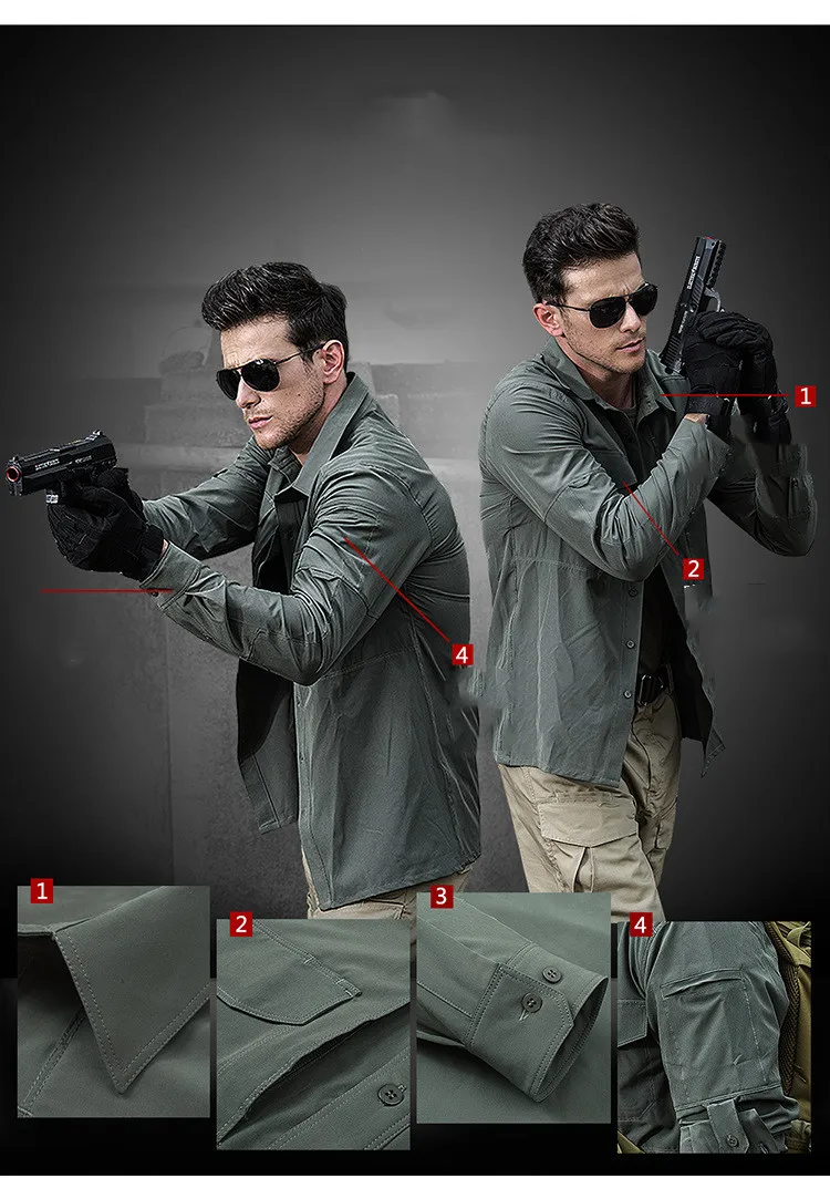 Outdoor Tactical Shirt Image 3