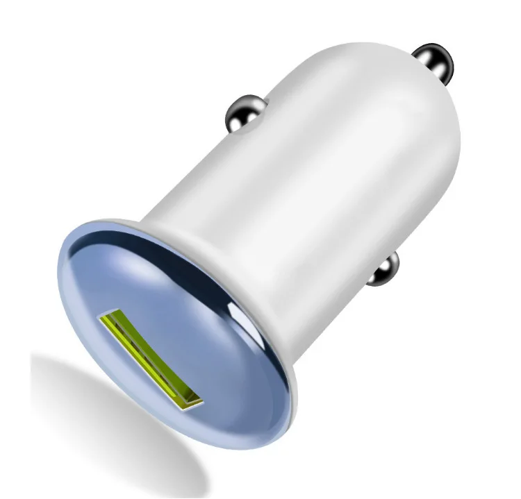 Стиль мини USB Автомобильное зарядное устройство Qc3.0 автомобильное зарядное устройство Автомобильное автомобильное зарядное устройство Qc3.0 зарядное устройство одно USB Автомобильное зарядное устройство