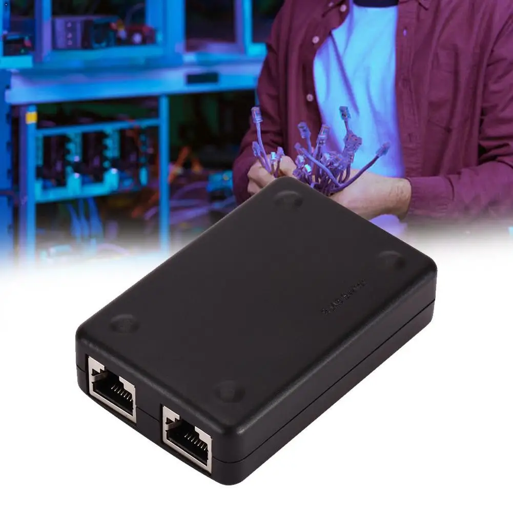 

Universal Colorful Female to Female Network LAN Connector Cable Extension Coupler Converter Extender 2Port Ethernet Adapter F8V0