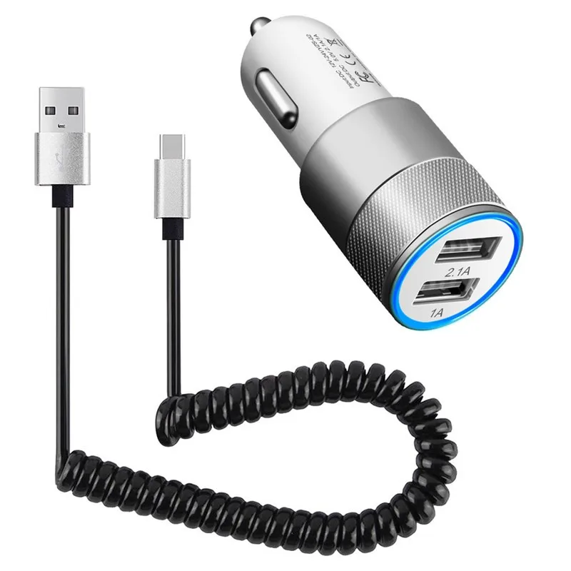 

Fast Charging USB Cable + Metal Car Charger for Xiaomi Mi 9 Pro 5G 8 9 SE A3 A2 Lite 9T Redmi 8A 7A 6A K20 Note 4 4X 5 5A 6 7 8