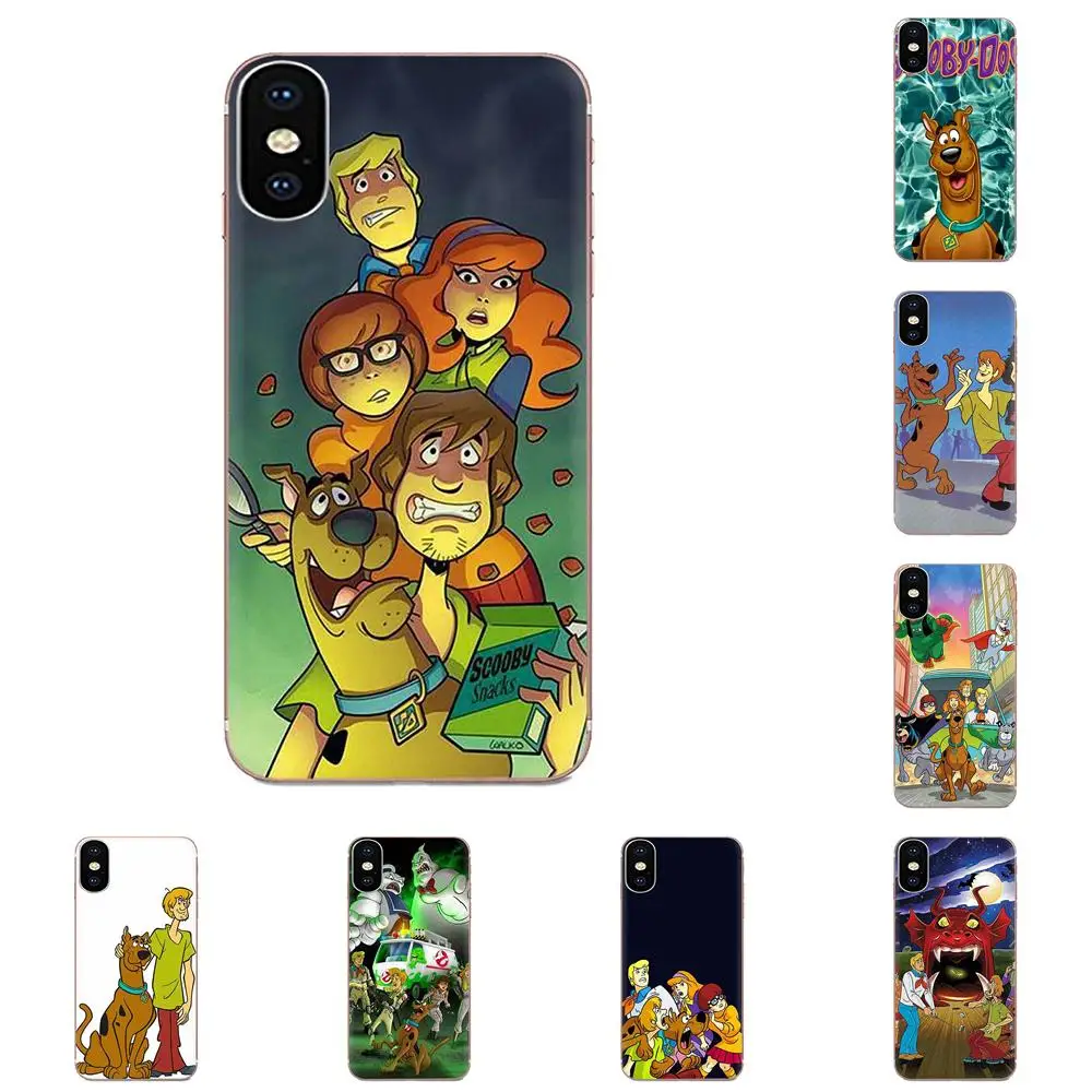 Для samsung Galaxy Note 5 8 9 S3 S4 S5 S6 S7 S8 S9 S10 5G mini Edge Plus Lite мягкие чехлы для телефонов Scooby