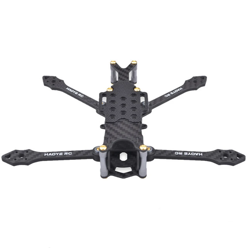 

HAOYE RC 4inch Little Goldfish Carbon Fiber Frame Kit 187mm Wheelbase For RC Freestyle Quadcopter Racing Through Drones Parts