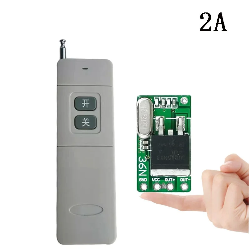 

2A power module power charger wireless remote control power switch 6V-36V
